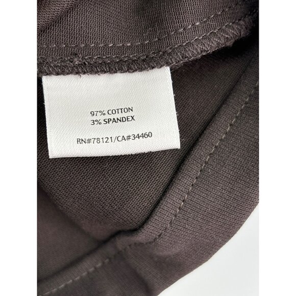 Eileen Fisher Trouser Soft Brushed Pant Brown Large - Picture 5 of 5